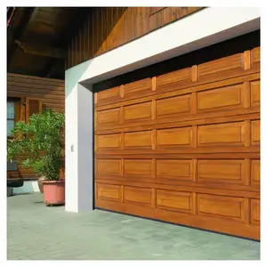 Prima usine vendeur pièces de porte de garage fournisseur professionnel télécommande ouvre-porte de garage porte de garage en bois