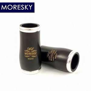 Clarinete MORESKY Sistema Oehler, Afinación en Sol, 18 Llaves Personalizables, Llaves de Ébano Plateadas en Plata Turca, M203 - Product Image 6