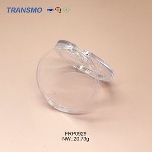 Paleta de Rubor en Polvo Compacto, Envase de Rubor Transparente con Cristales, Empaque de Rubor de Marca Privada - Product Image 5