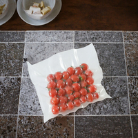 Sacs de conservation transparents prédécoupés, double couche PE PET, qualité alimentaire, 140 microns, thermoscellables, hermétiques, adaptés au congélateur, pour le riz