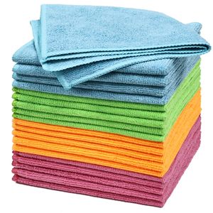 <span class=keywords><strong>Paños</strong></span> de microfibra de punto de urdimbre de 200gsm, toallas de limpieza altamente absorbentes <span class=keywords><strong>para</strong></span> cocina, estado seco lavable <span class=keywords><strong>para</strong></span> <span class=keywords><strong>vasos</strong></span>, toallas <span class=keywords><strong>para</strong></span> platos - Product Image 1