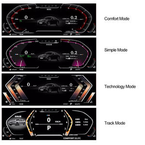 <span class=keywords><strong>Compteur</strong></span> de vitesse numérique pour BMW Série 5 F10 F18 2011-2017 Cockpit virtuel Carplay Auto Electronics 1 an - Product Image 5