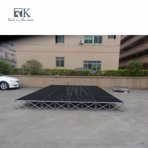 Escenario Portátil Personalizado para Interiores y Exteriores, Plataforma de Escenario Antideslizante de Aluminio, Podio para Eventos Musicales - Product Image 6