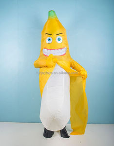 Divertente festa attività Banana Costume gonfiabile di Halloween Cosplay carnevale per adulti maschi e femmine - Product Image 4