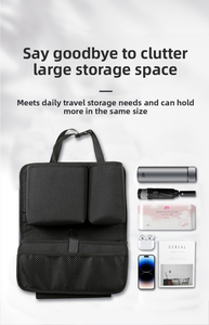 Многофункциональный органайзер для багажника автомобиля из ткани Оксфорд, подвесной, на спинку заднего сиденья, сумка для хранения - Product Image 3