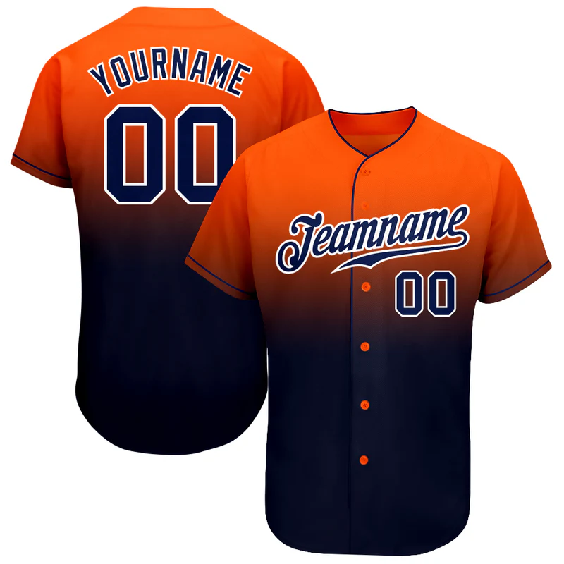 Naranja, negro y azul