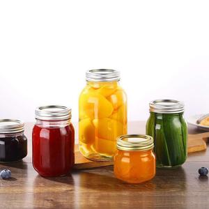 Bocaux en verre en gros avec couvercles, bocaux de stockage en borosilicate ambré pour miel et épices, bocaux Mason hermétiques pour aliments, emballage de luxe - Product Image 5