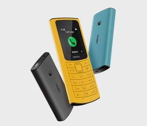 Clavier téléphone pour <span class=keywords><strong>NOKIA</strong></span> <span class=keywords><strong>110</strong></span> (Version 2021) <span class=keywords><strong>4G</strong></span> d'occasion téléphone portable fonction téléphone double carte SIM longue batterie en veille - Product Image 4