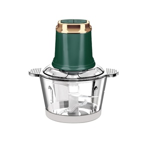 Food Processor 3L Glass Cup Electric Multi Functional Meat Grinder <b>Vegetable</b> <b>Chopper</b> For Home Use - Product Image 1