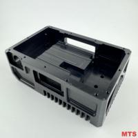 High Precision 5-Axis CNC Machined Black Anodized Aluminum Enclosure | Custom Aluminum Housing with ±0.005mm Tolerance | OEM ODM
