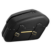 Sacs de selle amovibles CCR-BAG-07-BK compatibles avec Harley FLFB FLFBS FXBR 18-23 Noir