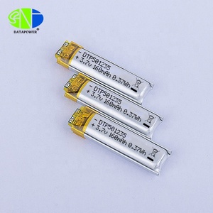 แบตเตอรี่ลิเธียมโพลิเมอร์แบบชาร์จได้ OEM 501235 3.7v 160mah สำหรับของเล่นและเครื่องใช้ไฟฟ้าภายในบ้าน - Product Image 4