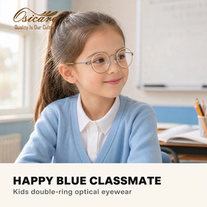 Montature per Occhiali Osicare per Bambini e Bambine, Design Rotondo di Alta Qualità, Nuovo Modello di Lusso OEM, Occhiali da Vista per Bambini - Product Image 2