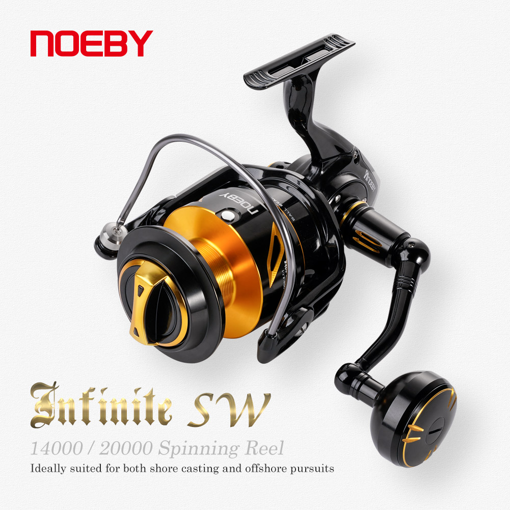 NOEBY 14000 フィッシングスピニングリール 大型魚用スピニングリール 