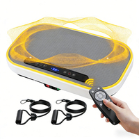 Mini Plataforma Vibratoria Colorida de Material ABS, Máquina de Vibración de Precisión para Todo el Cuerpo