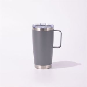 แก้วกาแฟสแตนเลส 20 ออนซ์ ปราศจากสาร BPA แก้วน้ำแบบพกพา ใส่ในที่วางแก้วในรถได้ เก็บอุณหภูมิได้ดี MOQ ต่ำ ขายส่ง ASM26 - Product Image 2