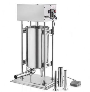 Machine à remplir les saucisses verticale 10L, 15L, machine à remplir les saucisses automatique, équipement alimentaire, machine de fabrication de saucisses - Product Image 2