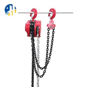 Lihua personnalisé 1ton palan à chaîne HSZ Type 1000kg économiser du travail main chaîne métal câble métallique élingue - Product Image 5