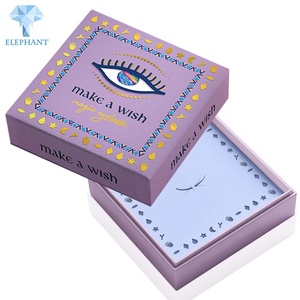Custom Private Label 25 M 3d Faux Mink Biodegradable Glitter Pink Magnetic False Eyelash Shipping <b>Box</b> - Product Image 1