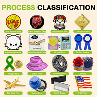 Badges personnalisés en gros pour chapeaux, épingles en métal émaillé mignonnes, badges souples ou rigides pour chapeaux avec votre propre logo
