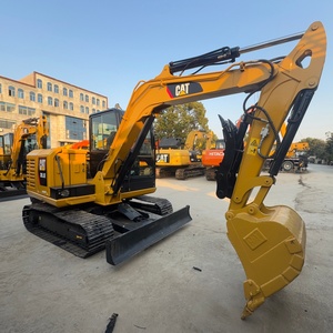 เวลาทำงานน้อย คุณภาพสูง พร้อมจัดส่งฟรี รถขุดไฮดรอลิกตีนตะขาบ Caterpillar 305.5E2 มือสอง ขนาด 5 ตัน - Product Image 1