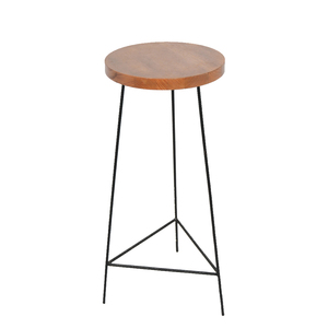 Metal and Wooden Bar <b>Stool</b> for Hotel Restaurant Bar Furniture Outdoor Modern Design home furniture - Product Image 5