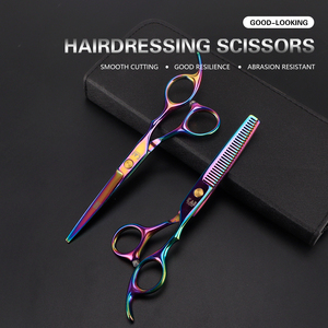 Tùy chỉnh tóc chuyên nghiệp làm tóc thép không gỉ Cắt kéo cho salon cắt tóc - Product Image 5