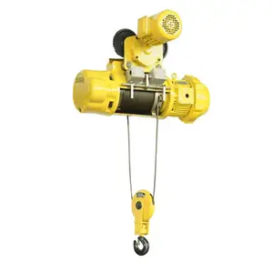 small stationary suspended 2ton 220 Voltage electric wire rope puller hoist crane