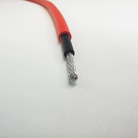 Für TÜV zugelassenes XLPO-isoliertes Solar kabel 6 mm2 H1Z2Z2-K PV-Draht 30m 50m für industrielles Sonnensystem verzinnter Kupfer leiter