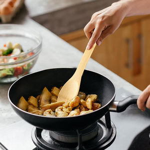 Set di utensili da <span class=keywords><strong>cucina</strong></span> in legno spatola Set di utensili in bambù organico con supporto - Product Image 2