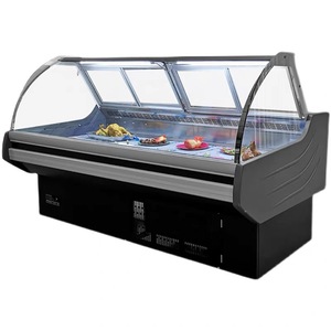 Exhibidor Refrigerador para Supermercado, Vitrina para Conservación de Frescura, Refrigerador para Carne con Puertas de Vidrio - Product Image 3