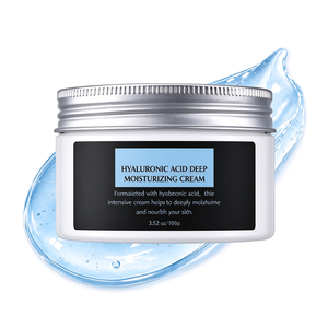 Crema Facial con Ácido Hialurónico Compuesto, Escualano y Extracto de Probióticos para Equilibrar el Microambiente de la Piel, para Uso Estacional - Product Image 1