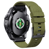 Trendybay nouveau bracelet de montre en Nylon à boucle en acier inoxydable de Style extérieur pour Garmin Fenix 7 7pro bracelet de montre à ajustement rapide 26mm 22mm