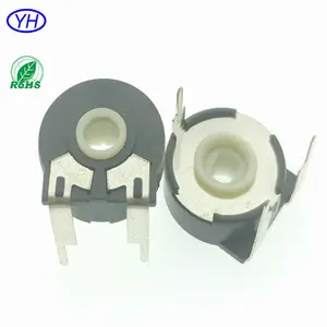 Miễn Phí Mẫu PT15 Ca14 15Mm Tây Ban Nha Trimmer Potentiometer Dọc Điều Chỉnh 1K 10K 20K 47K 50K 100K 200K 220K 500K 1M Carbon Phim