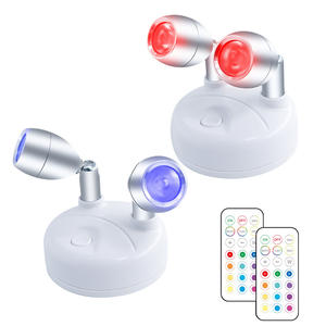 Luz LED para Gabinete T029B, 13 Colores RGB, Control Remoto Inalámbrico, Ángulo Ajustable, Montaje en Superficie, Fácil Instalación - Product Image 2