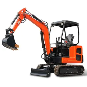 Cab model 1.8 ton excavator crawler automated hydraulic system operating weight 1800KG fast delivery