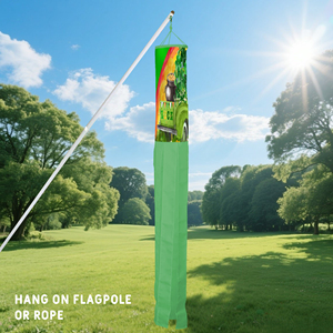 Decoración de Superficie para Ductos de Aire 75D, Diseño St. Patrick's Creek y Elk, 30*45CM, con 6 Tiras de Gráficos Impresos Digitalmente de 5*60CM - Product Image 4