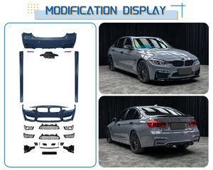 F30 F35 Nâng Cấp Facelift Xe Chuyển Đổi Bumper Bodykit Cho BMW 3 Series Để M3 Phong Cách Chuyển Đổi Để F30 F35 Nhìn Phụ Tùng Ô Tô Cơ Thể Kit - Product Image 2