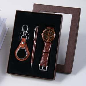 Wedding Gifts for <b>Guests</b> Souvenirs Man <b>Watch</b> Corporate Fathers Day Luxury Gifts Set - Product Image 6