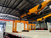 Grue à portique SHACMAN 3 tonnes de qualité supérieure et à prix compétitif avec pince à briques, haute efficacité et économie de main-d'œuvre
