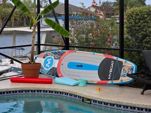 ชุดอุปกรณ์พายเรือยืนแบบเป่าลม MYBOAT Series Sup Dropshipping ขนาด 11'6''*35''*6'' ทำจากวัสดุดรอปสติทช์ รุ่น MY17/1 Tabla Sup I - Product Image 3