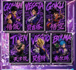 Cartes <span class=keywords><strong>de</strong></span> collection <span class=keywords><strong>Dragon</strong></span> <span class=keywords><strong>Ball</strong></span> <span class=keywords><strong>Z</strong></span> Anime Japonais – Belles cartes <span class=keywords><strong>de</strong></span> <span class=keywords><strong>jeu</strong></span> en papier coloré DBZ Goku Vegeta – Cadeau jouet pour enfants - Product Image 4