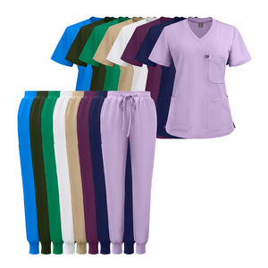 Set di scrub chirurgici d'élite da donna | 2025 uniformi cliniche avanzate | Abbigliamento medico OEM per medici/infermieri-XL - Product Image 5