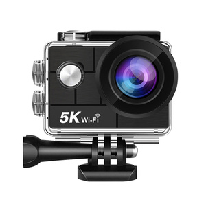 Kit de <span class=keywords><strong>caméscope</strong></span> sportif télécommandé <span class=keywords><strong>pour</strong></span> caméra d'action Ultra HD 5K 30FPS avec WiFi et <span class=keywords><strong>boîtier</strong></span> <span class=keywords><strong>étanche</strong></span> - Product Image 1