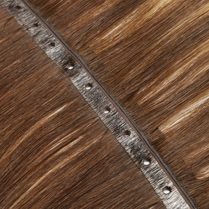 Extensions de cheveux vierges à double trame sans couture, tendance, avec cuticules intactes, trous invisibles, micro boucles personnalisables, fabrication neuve - Product Image 3