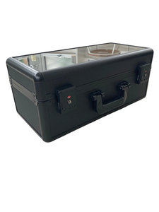 Scatola porta <span class=keywords><strong>carte</strong></span> graduate a 3 file per custodie PSA con finestra di visualizzazione - Product Image 2