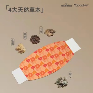 Parches de terapia térmica para uso externo en cintura y abdomen, envasados individualmente, Haishi Hainuo Zhuohu Artemisia argyi para cintura y abdomen. - Product Image 1