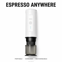 Machine à expresso de voyage sans fil 20 bars, batterie 7800 mAh, charge rapide USB-C, cafetière à capsules auto-chauffante portable pour la randonnée