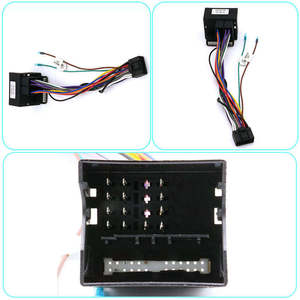 Aijia car stereo player sistema di intrattenimento telaio per 2009-2016 <span class=keywords><strong>nuova</strong></span> generazione Quanshu 2005-2008 <span class=keywords><strong>FORD</strong></span> <span class=keywords><strong>FOCUS</strong></span> 9 pollici telaio - Product Image 4