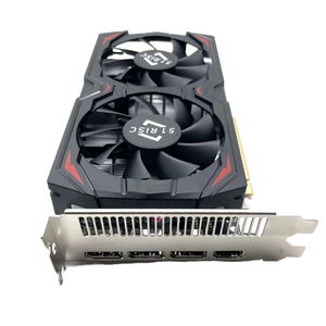 การ์ดจอ Hongyi RX 580 2048SP 8G GDDR5 256บิต DIY มือสอง Radeon GPU วิดีโอ <span class=keywords><strong>8GB</strong></span> DDR5 หน่วยความจำ ช่องต่อ PCI VGA - Product Image 1